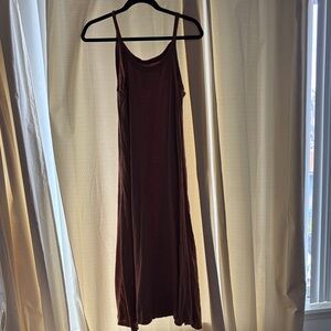 Magnolia Pearl Rich Brown Maxi Dress